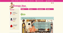 Desktop Screenshot of nostalgieshop.net